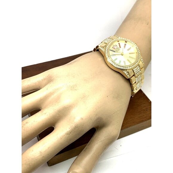 Juicy By Juicy Couture Women's Watch JC/5014 Quartz Gold Stainless Steel 34mm - Picture 5 of 14